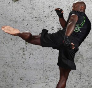 Hakim Isler kicking